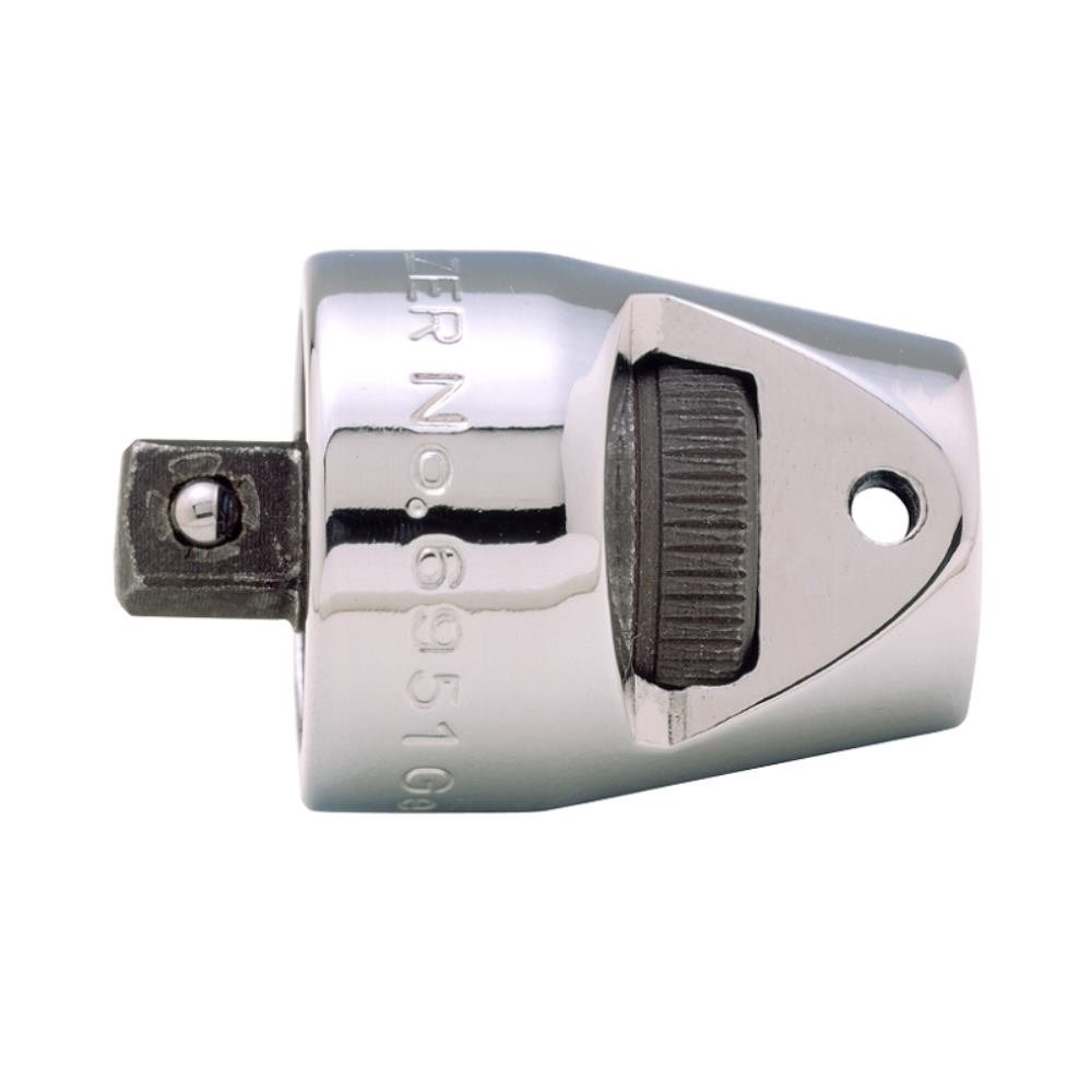 Bahco 6951 Ratchet Adaptor with 60 Teeth/6 Degree Action Angle, Grey, 1/4-Inch