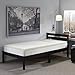 Sleep Innovations 2-inch Memory Foam Mattress Topper, Made in The USA with a 5-Year Warranty - Twin XL Size, White