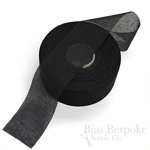54 Yard Roll of Black Fusible Interfacing Tape, 2" Wide