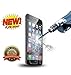 Screen Protector for IPHONE 5 5C 5S SE Tempered Glass Ultra Clear 99.9% Transparency World’s Thinnest 9H Hardness laser cut Max Screen Protection