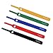 20 Pcs Reusable Hook and Loop Fastening Cable Straps Cable Ties (Multi-color)