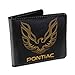 Pontiac Trans-Am Firebird Black Synthetic Leather Bi-fold Wallet