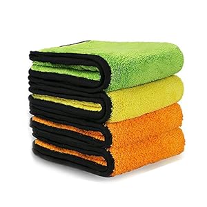 洗車タオル Hoomoi マイクロファイバークロス 吸水 速幹 珊瑚の絨 洗車クロス