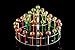 YestBuy Cake Pop Display Stand, 30 Hole Cake Pop Holder , 3 Tiered Lollipop Holder for Weddings, Birthday Parties, Anniversaries Gift, Halloween, Christmas Candy Decorative (Clear)