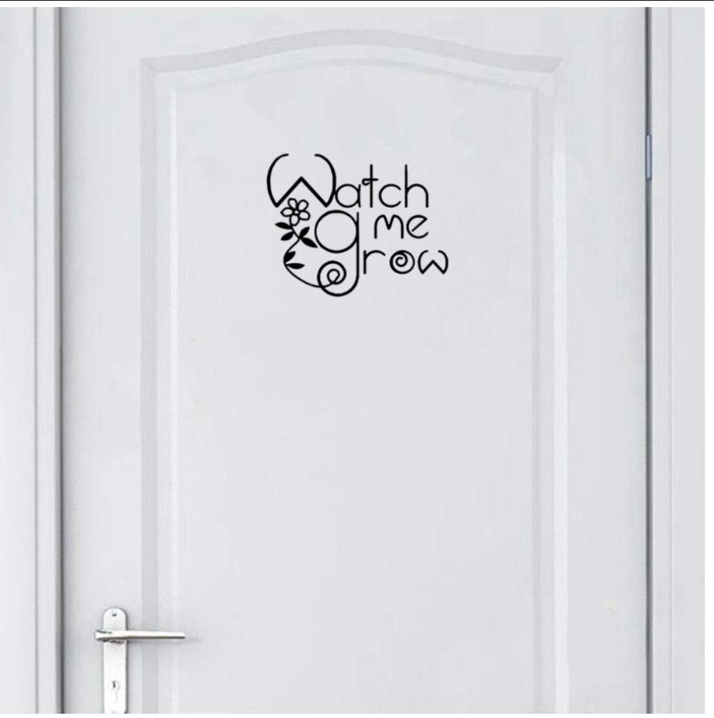 smyzll Reloj de Moda Me Grow Door Decal y Etiqueta de la Pared ...