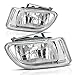 AUTOSAVER88 Fog Lights For Honda Odyssey 1999 2000 2001 2002 2003 2004 (Clear Lens with Bulbs & Wiring Harness)