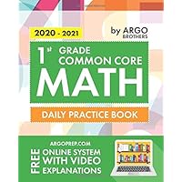 1st Grade Common Core Math: Daily Practice Workbook | 1000+ Practice Questions and Video Explanations | Argo Brothers…