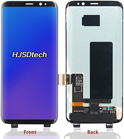 HJSDtech LCD Display Screen Touch Screen Digitizer Assembly Replacement for Samsung Galaxy S8 G9500（Black）
