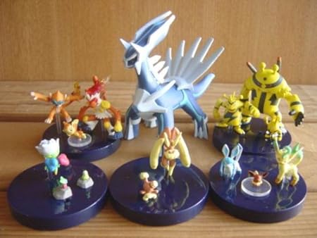 Amazon 立体 ポケモン 図鑑 Dp 3 全5種 ディアルガ ゴウカザル パール 全5種 未開封 ミニブック付 1 ディアルガ2 カプセル玩具 おもちゃ