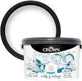 Crown Emulsion Brilliant White 10 Litre Matt Paint view 3