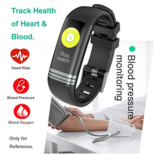smaate Fitness Tracker as Christmas Gifts for Women, Teen Girls, Mom or Grandma, Heart Rate Monitor Watches for Mother, Color Screen, Message Read on Wrist, Pedometer, Alarm, Waterproof G26S Purple