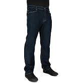 LA Police Gear LAPG Core Flex Tactical Jeans for Men | Multi-Pockets, Lightweight &amp; Durable Men&rsquo;s Mid-Rise Stretch Denim Jeans, Multiple Fits