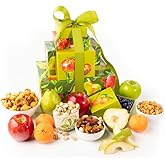 From You Flowers - Fruit, Nuts, & Sweets Gift Tower for Birthday, Anniversary, Get Well or Celebration