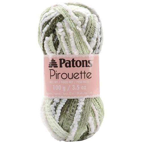 Patons Pirouette Solid Yarn, Spring Green