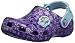 crocs Classic Frozen Clog (Toddler/Little Kid), Neon Purple, 4/5 M US Toddler