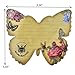 Christmas gift for the child. Refrigerator Message Board Butterfly Design Dry Erase Whiteboard