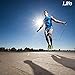 Llife Jump Rope Fitness Skipping Rope Tangle-Free with Ball Bearings Eva Comfort Handle Fast Rope Jumping Adjustable for Adult,Children Outside Exercise,MMA Boxing,Fitness Gym