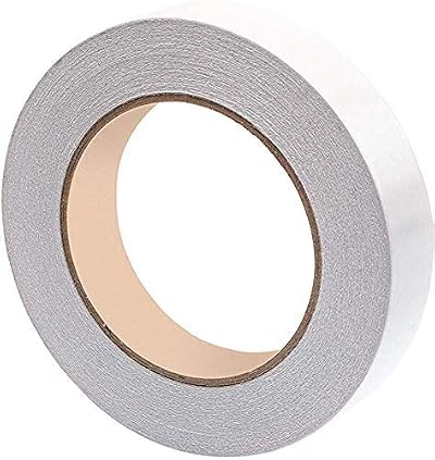 Gocableties Clear Double Sided Tape 25mm x 33m - Strong Thin Adhesive