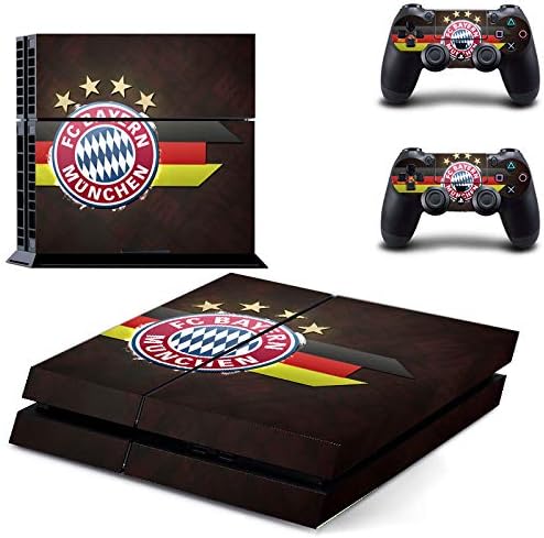Happycoco Ps4 Playstation 4 Console Skin Decal Cover Sticker Bayern Munich Sports+ 2 Controller Skins Set