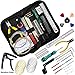 Guitar Repair Tool Kit (38 Pcs), Guitar Maintenance Kit, Strings Organizer+Picks+Capo+Hex Wrenches+Bridge Pins+Wire Plier+Peg Winder+Screwdriver for Ukulele Bass Mandolin Banjo
