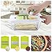 Vegetable Chopper, WOKOKO Food Chopper Cutter Onion Slicer Dicer Veggie Slicer Manual Mandoline for Garlic, Carrot, Potato, Tomato, Fruit, Salad