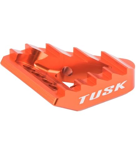 NICECNC Orange CNC Brake Pedal Tip For KTM 300 XC XCW TPI Six Days (2017-2025)