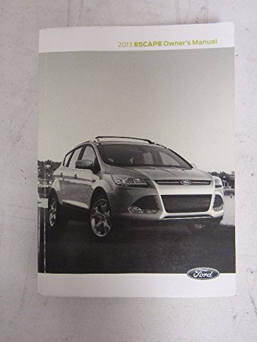 2013 Ford Escape Owners Manual