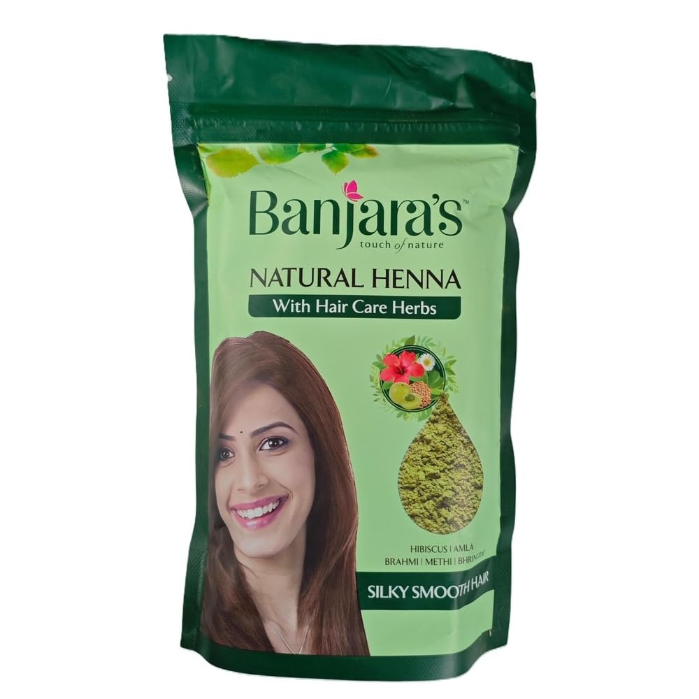 Banjara's natural henna with hair care herbs 60g