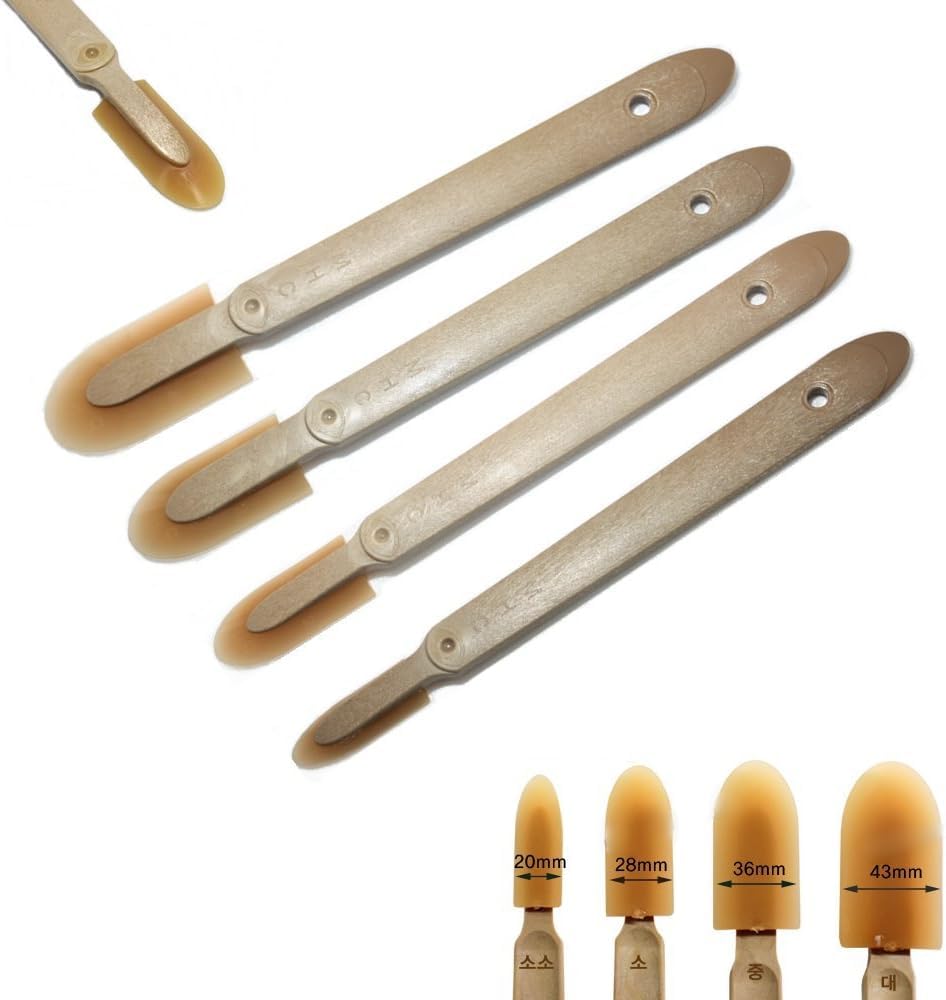 Photo 1 of Silicone Caulk Tool Kit – 4 PCs Flexible Silicone Caulking Tools Finishing Set with Caulk Smoother – Assorted Sizes for Corners, Gaps & Seams – Non-Scratch Finish, Easy to Clean | Pro & Beginner Use