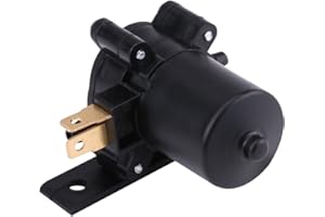 QIILU 12V Windscreen Washer Pump Universal Windscreen Window Washer Water Liquid Pump SI-A0050 for Car Van Bus Truck