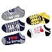Doctor Who Socks (5 Pair) - Low Cut Socks - Fits Shoe Size: 4-10 (Ladies)