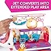 Littlest Pet Shop B1242 Pet Jet Playset Toy, Includes 4 Pets, Adult Assembly Required (No Tools Needed), Ages 4 and Up, Pink (Amazon Exclusive)