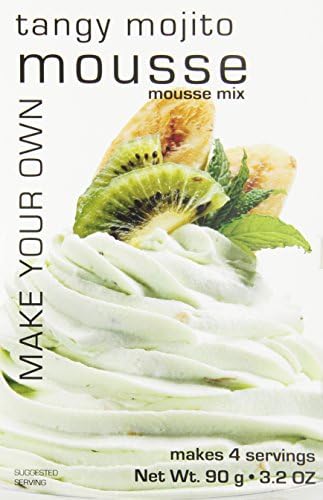 Foxy Gourmet Tangy Mojito Mousse Mix, 3.2-Ounce Boxes (Pack of 3)