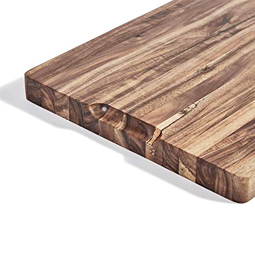 Extra Large Acacia Wood Butcher Block Cutting Board, Chopping Board