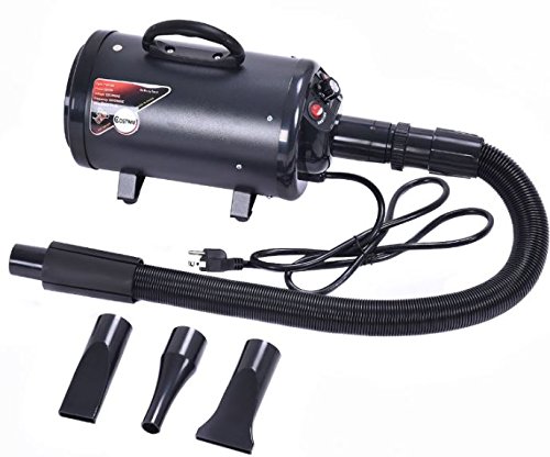 K&A Company Portable Dog Cat Pet Blow Hair Dryer Heater Draw Quick Hairdryer W Groomming 2400W