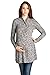 HELLO MIZ Women's Sweater Knit Maternity Long Sleeve Tunic Top