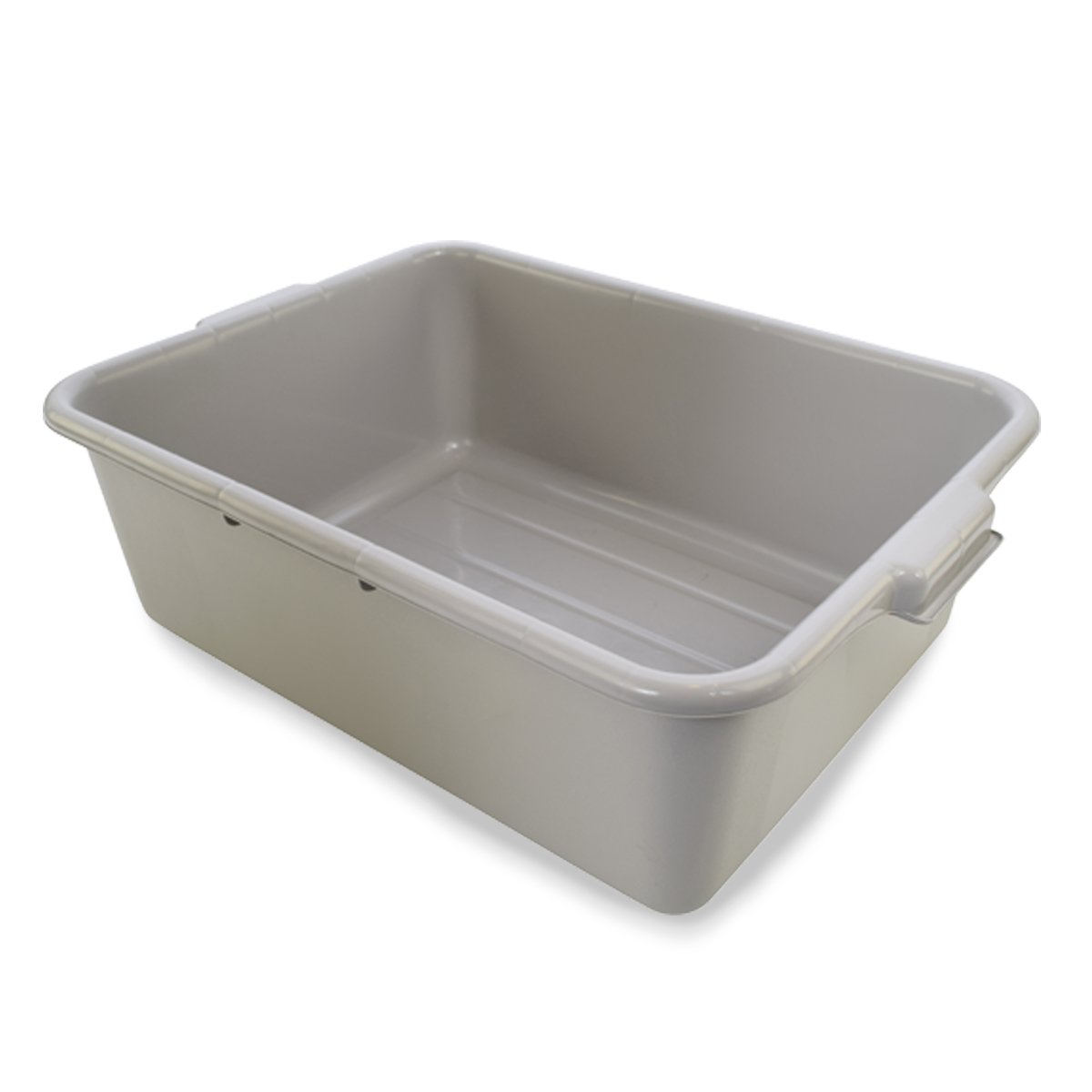 UltraSource Food Approved Bus Tote, 20" x 15" x 7", Gray