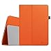 Fintie Case for iPad Air 2 - Premium Vegan Leather Slim Fit Folio Case Smart Stand Protective Cover Auto Sleep/Wake Feature for iPad Air 2 2014 Model, Orange