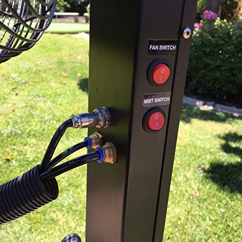6 Cool+Off+Island+Oscillating+Outdoor+Misting