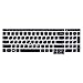 Leze - Ultra Thin Soft Keyboard Skin Cover for Lenovo Thinkpad E531 E540 E555 E560 E565 E570 E575 W540 W541 W550 W550s L560 L570 T550 T560 P50 P50s P70 P71 Laptop - Black