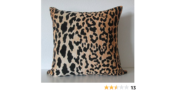 ballard designs leopard pillow