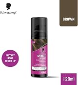 Schwarzkopf Root Retouch Instant Grey Coverage Spray Brown 120ml Sweat Rain view 2