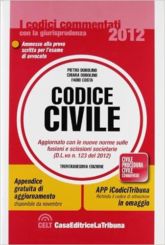 Codice Civile Commentato Per Articolo Con La Giurisprudenza Amazon De Dubolino P Dubolino C Costa F Bucher