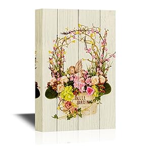 Artificial Plastic Flower with Vintage Design Vase