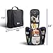 Toiletry Bag For Men & Women – Large Hanging Travel Toiletries Kit - Cosmetic & Makeup Organizer – Use in Hotel, Bathroom, Camping, Gym – Black Color