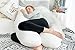 Meiz Pregnancy Pillow, U Shaped Pregnancy Pillow for Sleeping, Maternity Pillow for Pregnant Women (White, 55 in)