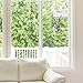 Mohu Leaf Metro Indoor TV Antenna, 25-Mile Range, UHF/VHF Multi-directional, Paper-Thin Design, 10 ft. Detachable Coaxial Cable, Reversible, 4K-Ready HDTV, MH-110633, white