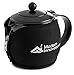 Glass Teapot and Infuser Set with 40-Ounce Capacity for Steeping Loose Leaf Tea - Includes Tea Cozy to Keep Tea Hot Longer