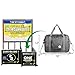 WANDF For Spirit Airlines Personal Item Bag 18x14x8 Foldable Travel Duffel Carry on Weekender Overnight for Women Men