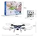 JJRC H5P 2.4GHz 6 Axis Gyro Drone 4 Channels 3D Roll Headless RC Quadcopter with 2.0MP HD Camera Black